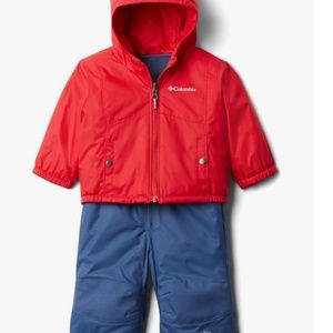 Columbia Toddler Snowsuit Jacket and Bib 3T